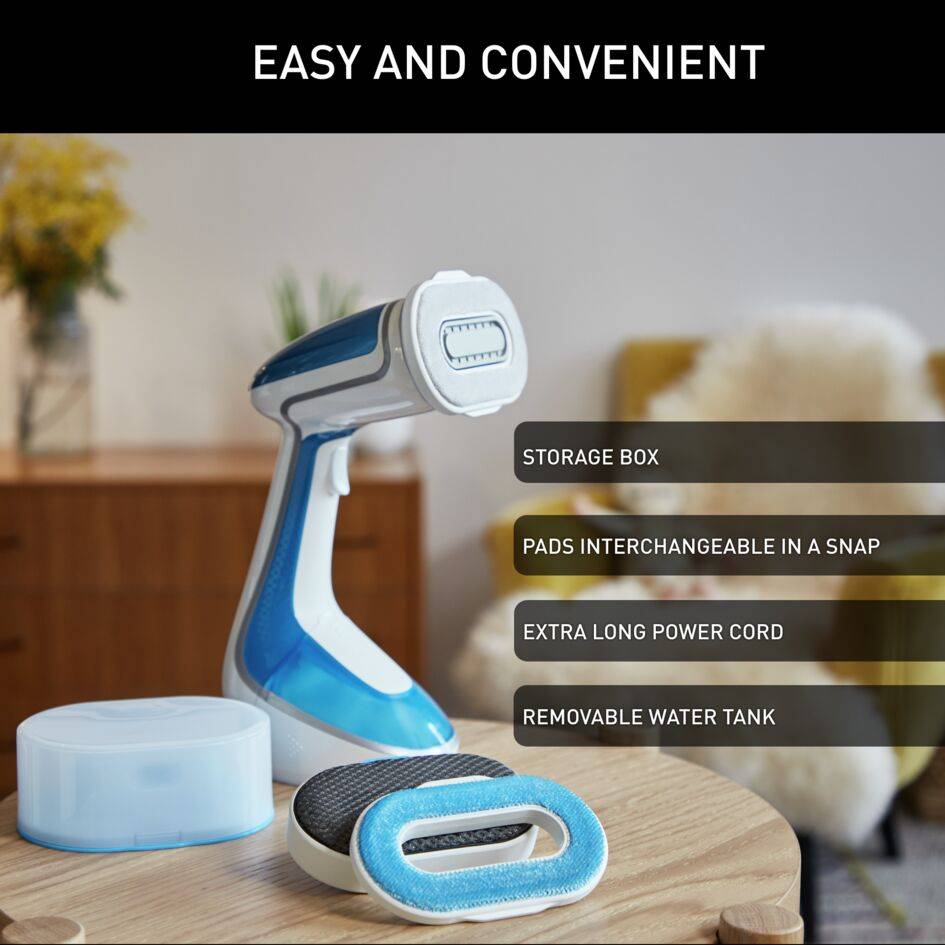 Naparovač odevov Tefal Pure Tex DT9530E1 Svetlo modrý/Biely