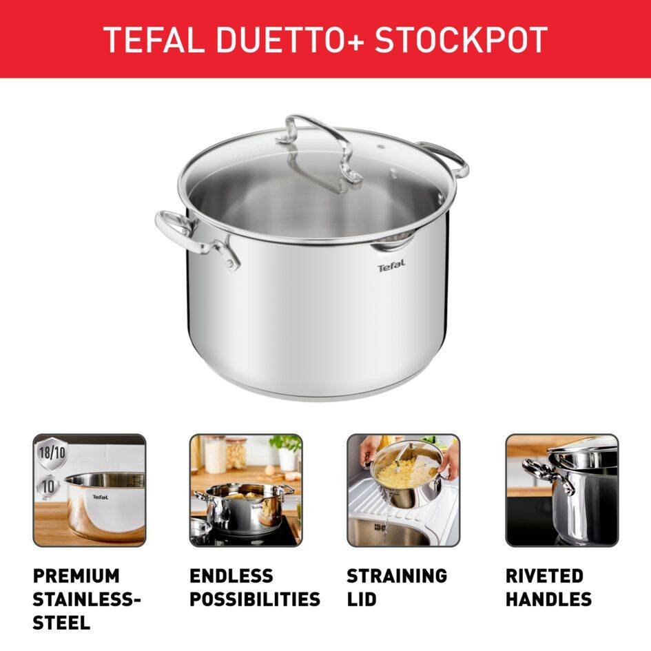 Hrniec s pokrievkou Tefal Duetto+ 28 cm G7196456