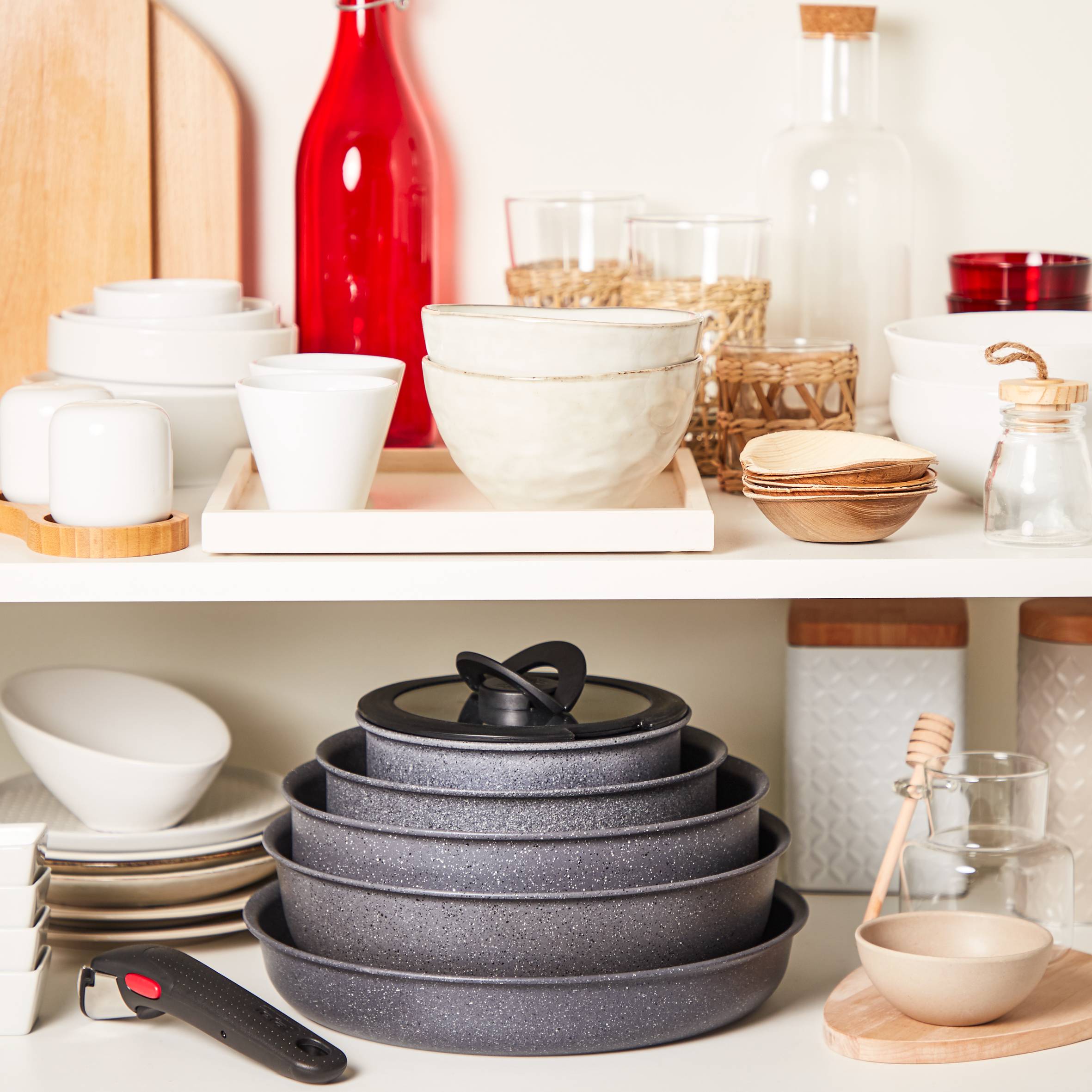 Súprava panvíc Tefal Ingenio Natural Force L3969202 3 ks