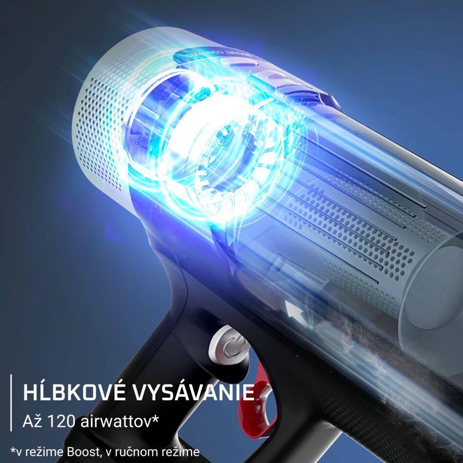 Tyčový vysávač X-Force Flex 10.80 Allergy Auto 3v1 120 AW RH7A35E0