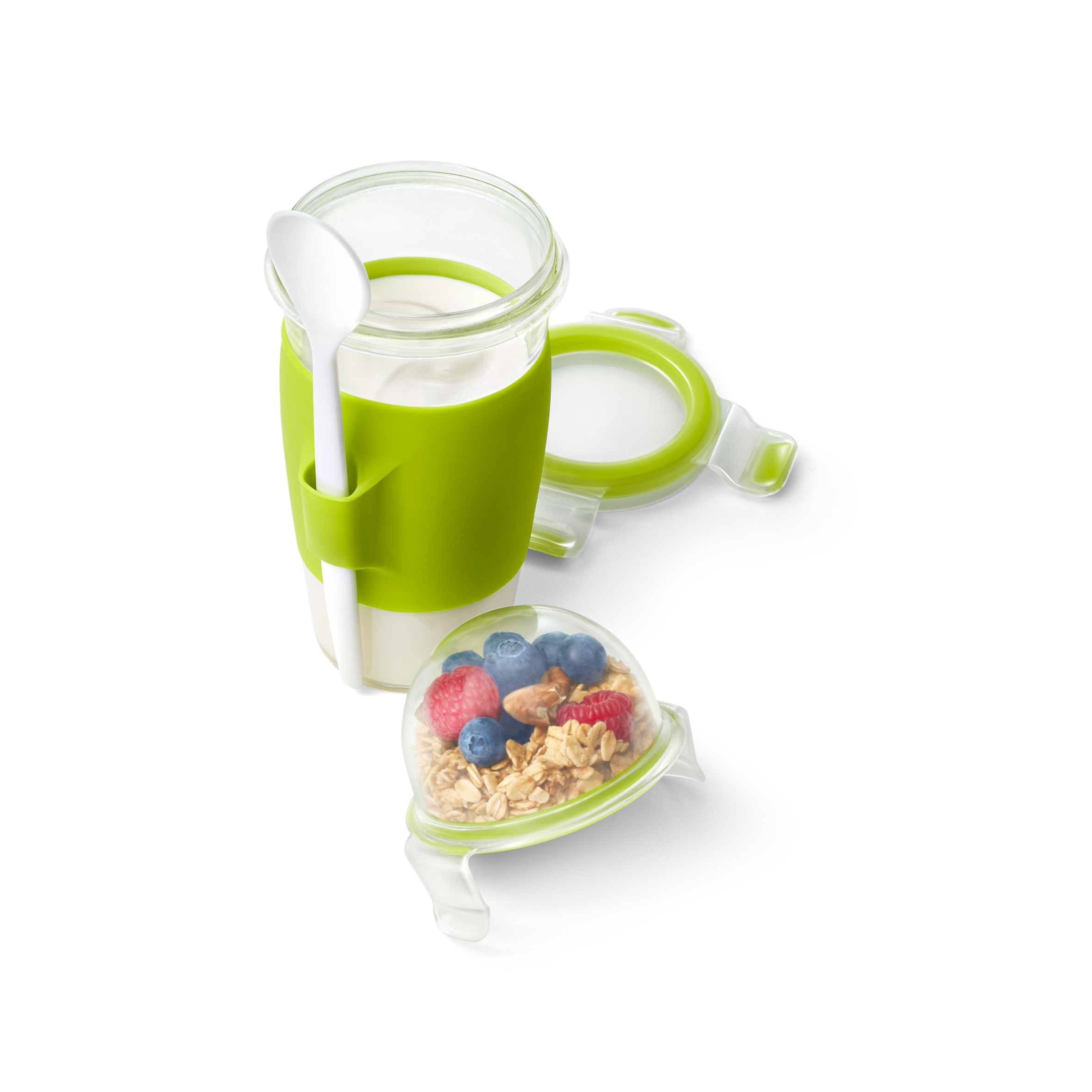 Fľaša Tefal Master Seal To Go na jogurt N1071410 s lyžičkou 0,45 l