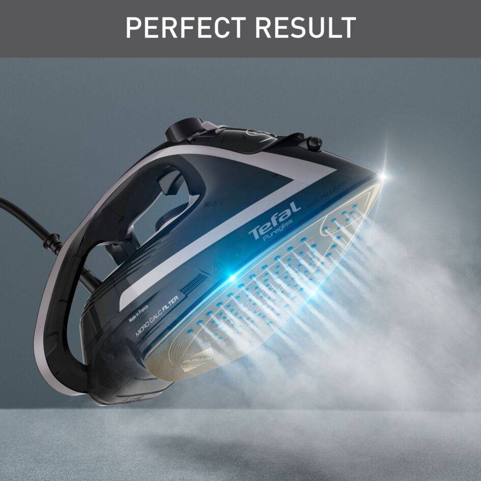 Naparovacia žehlička Tefal Puregliss FV8062E0 Strieborná/Čierna