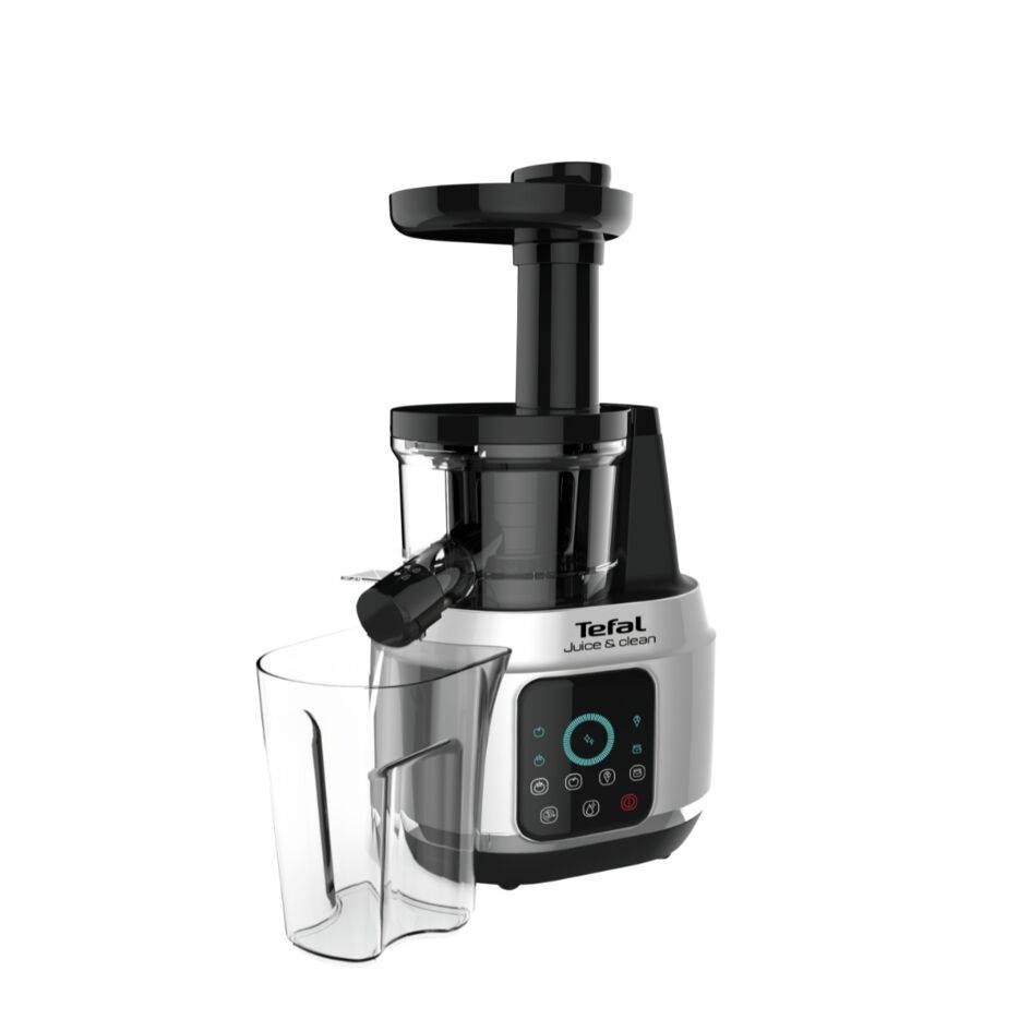 Odšťavovač Tefal Juice & Clean ZC420E38 Nerezový/Čierny