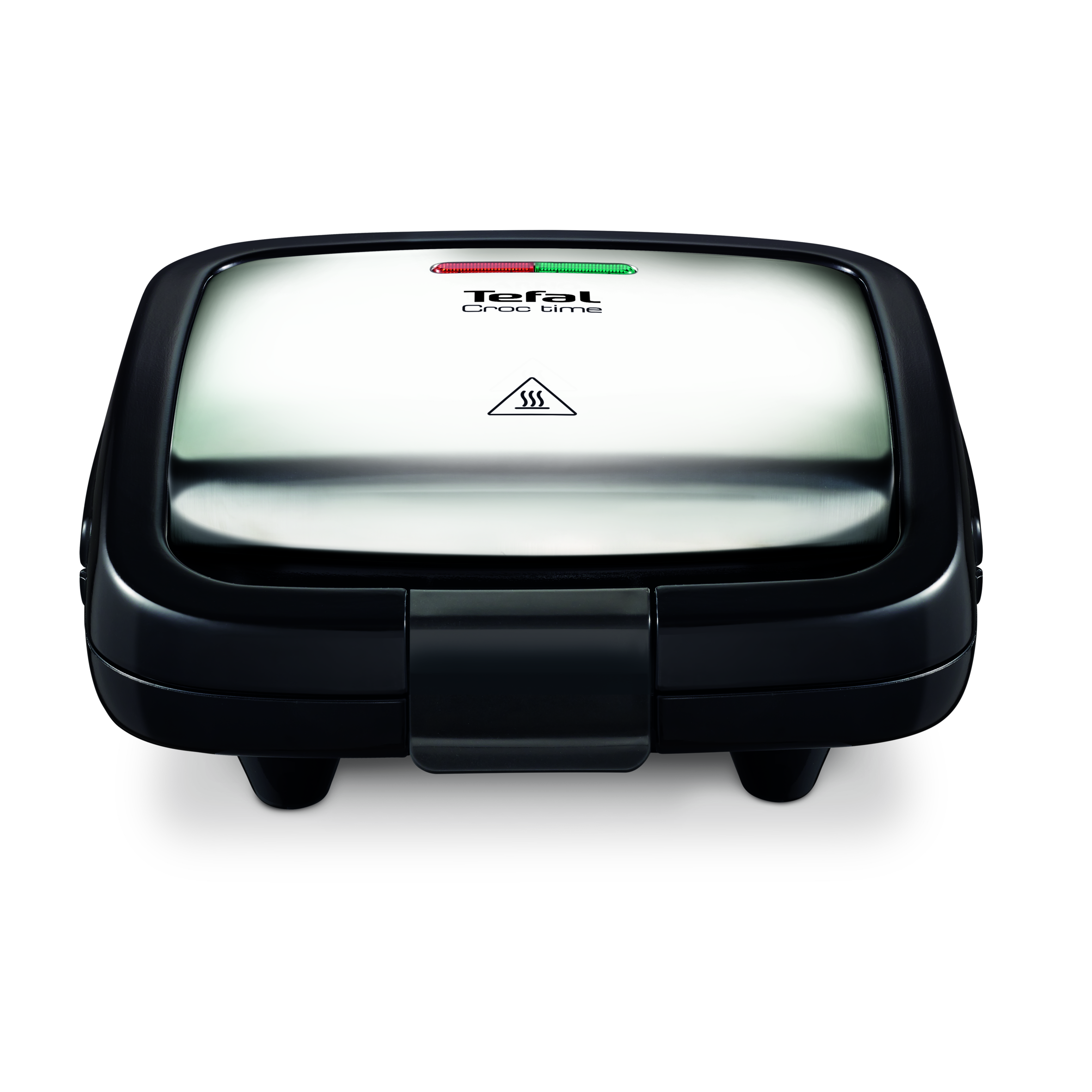 Sendvičovač Tefal Croc Time SM193D34 Nerezový/Čierny
