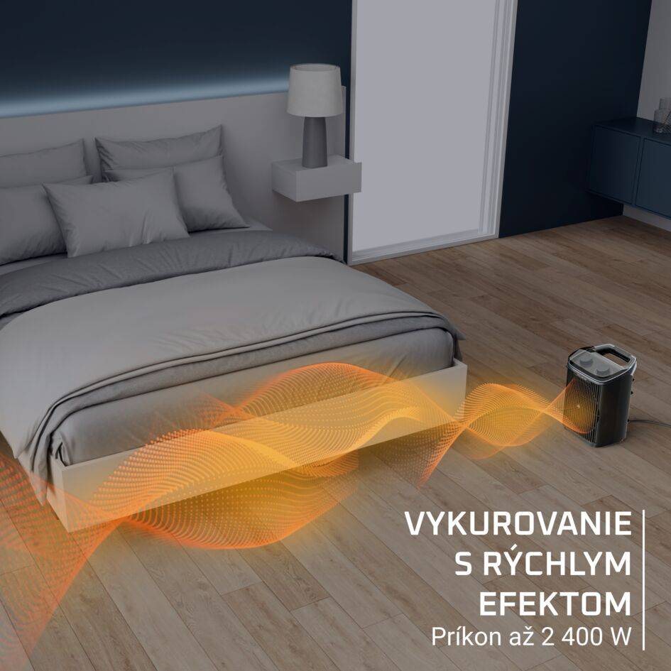 Teplovzdušný ventilátor do kúpeľne Rowenta Intense Comfort Aqua, SO6550F0
