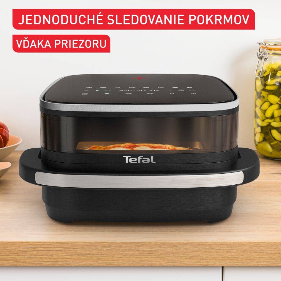 Teplovzdušná fritéza Tefal Easy Fry XL Surface FW4018E0 Čierna