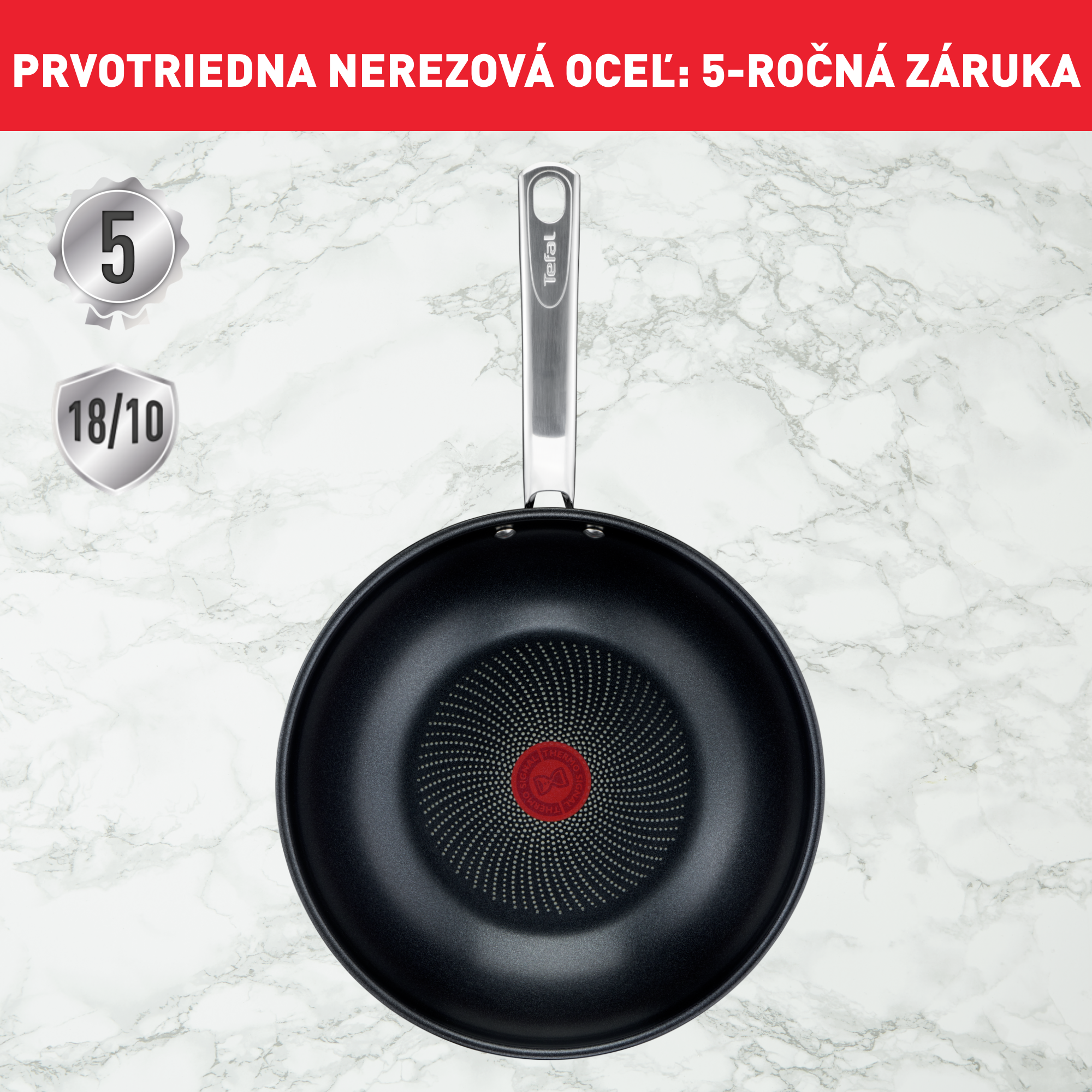 Wok panvica Tefal Intuition B8171944 28 cm