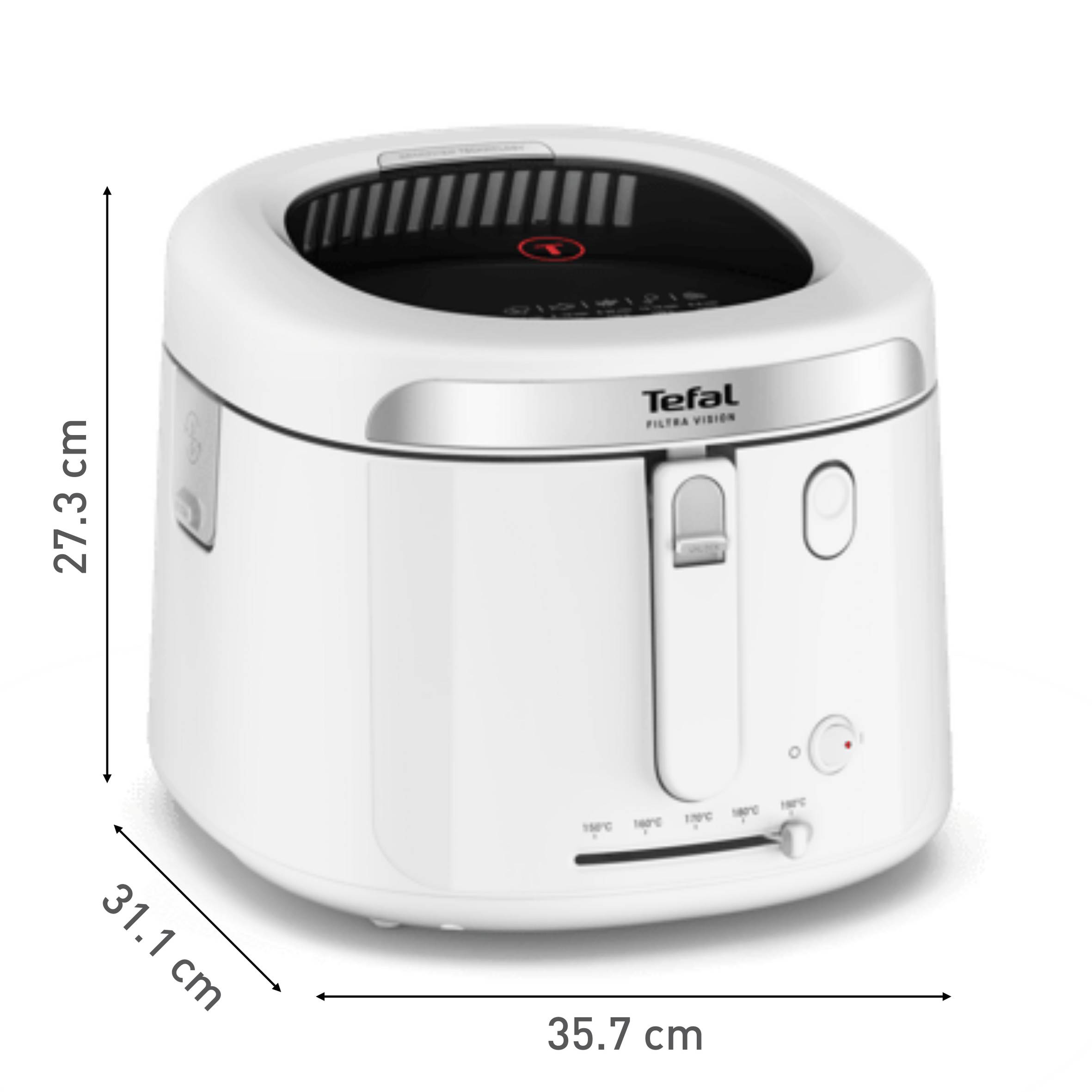 Olejová fritéza Tefal Filtra Vision FF2541E0 Biela