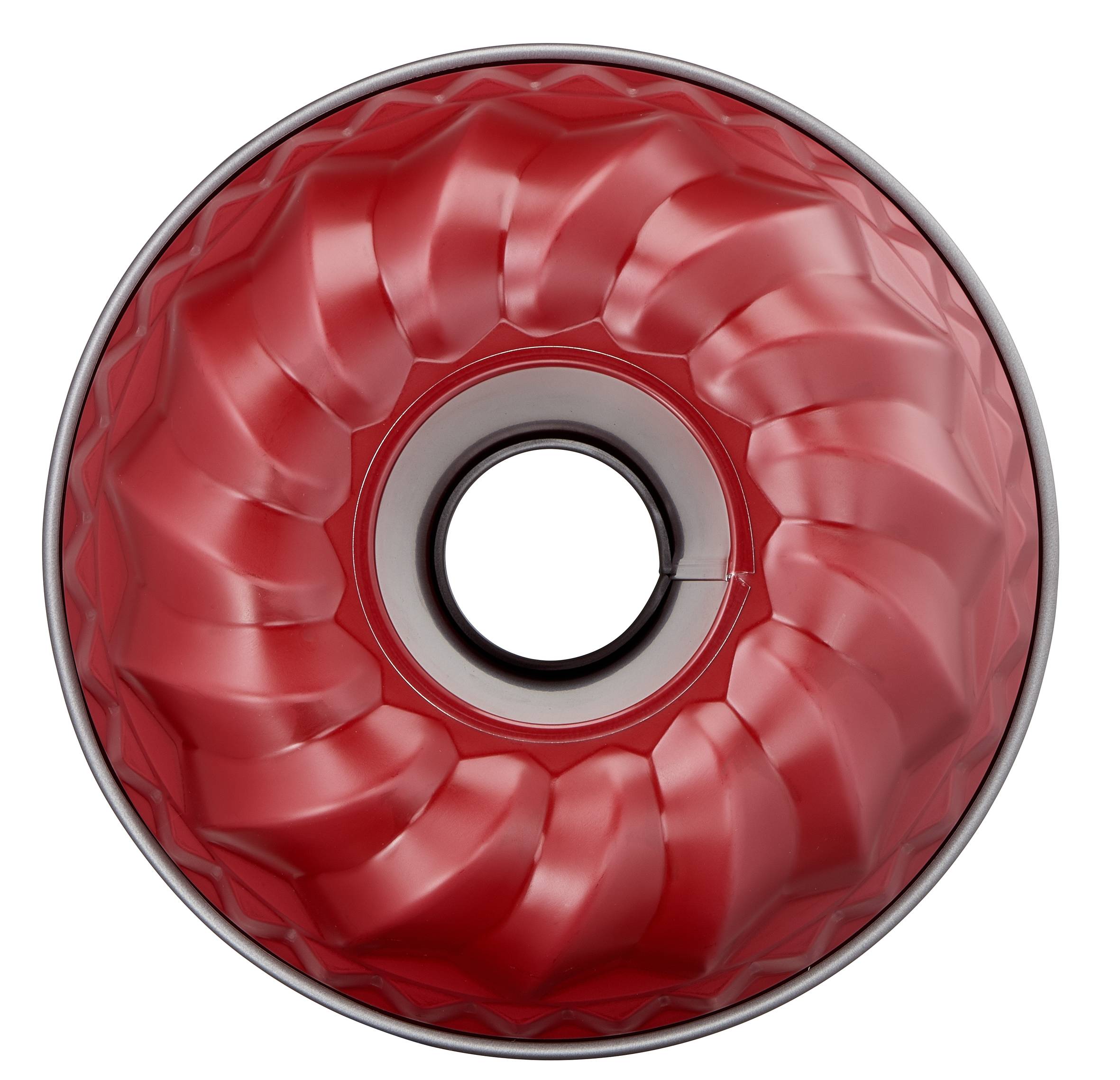 Forma na bábovku Tefal Delibake J1640274 Červená/Sivá 22 cm