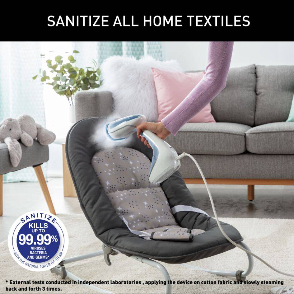 Naparovač odevov Tefal Pure Tex DT9530E1 Svetlo modrý/Biely