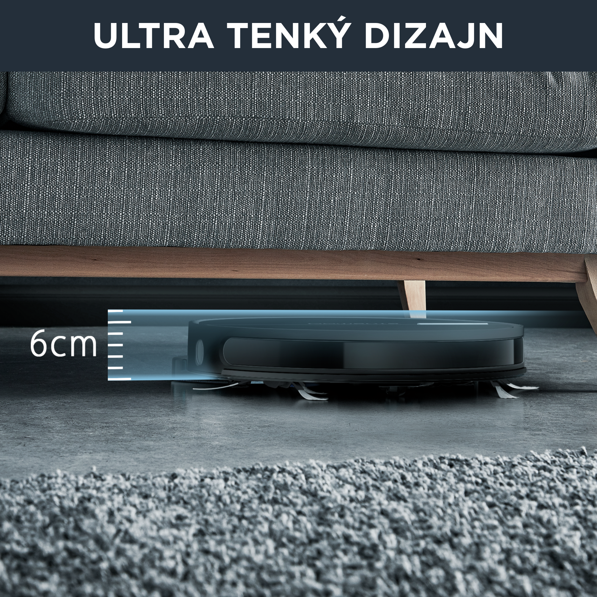 Robotický vysávač Rowenta X-plorer S60 4v1 Animal 6cm RR7455WH