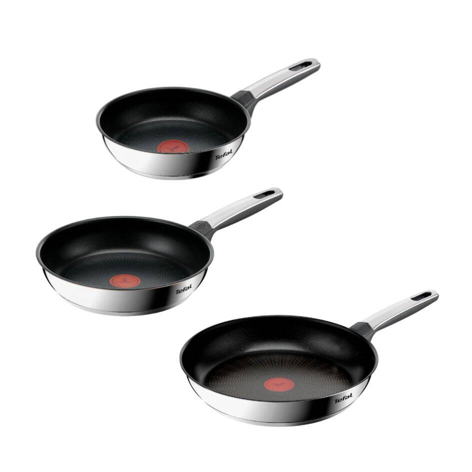 Sada panvíc Tefal Emotion+ E327S355 3 ks 20, 24, a 28 cm