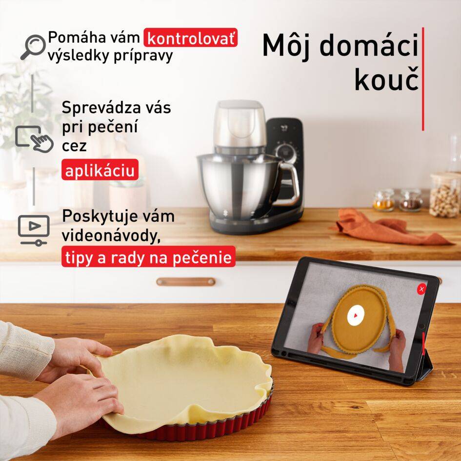 Kuchynský robot Tefal Coach QB900838 čierna