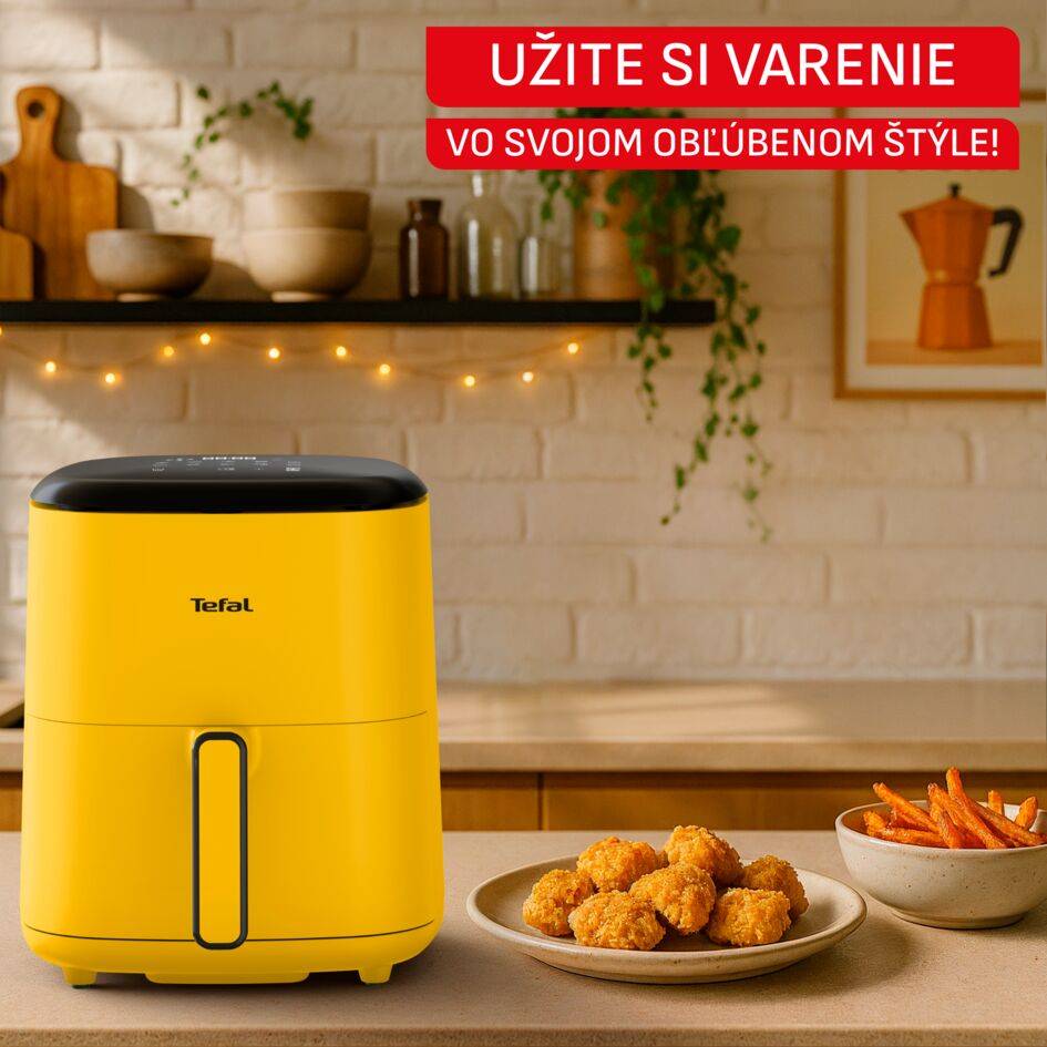 Teplovzdušná fritéza Tefal Easy Fry POP 5 l EY2452E0 Žltá