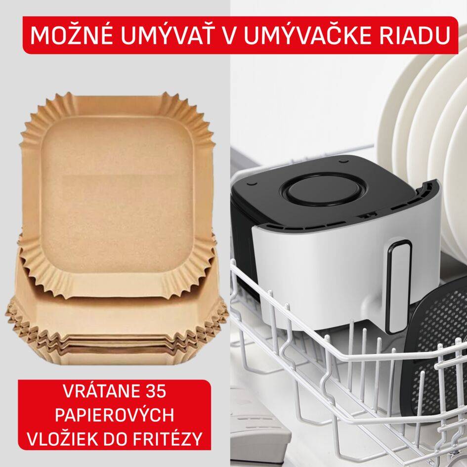 Teplovzdušná fritéza Tefal Easy Fry POP 5 l EY245GE0 Svetlosivá
