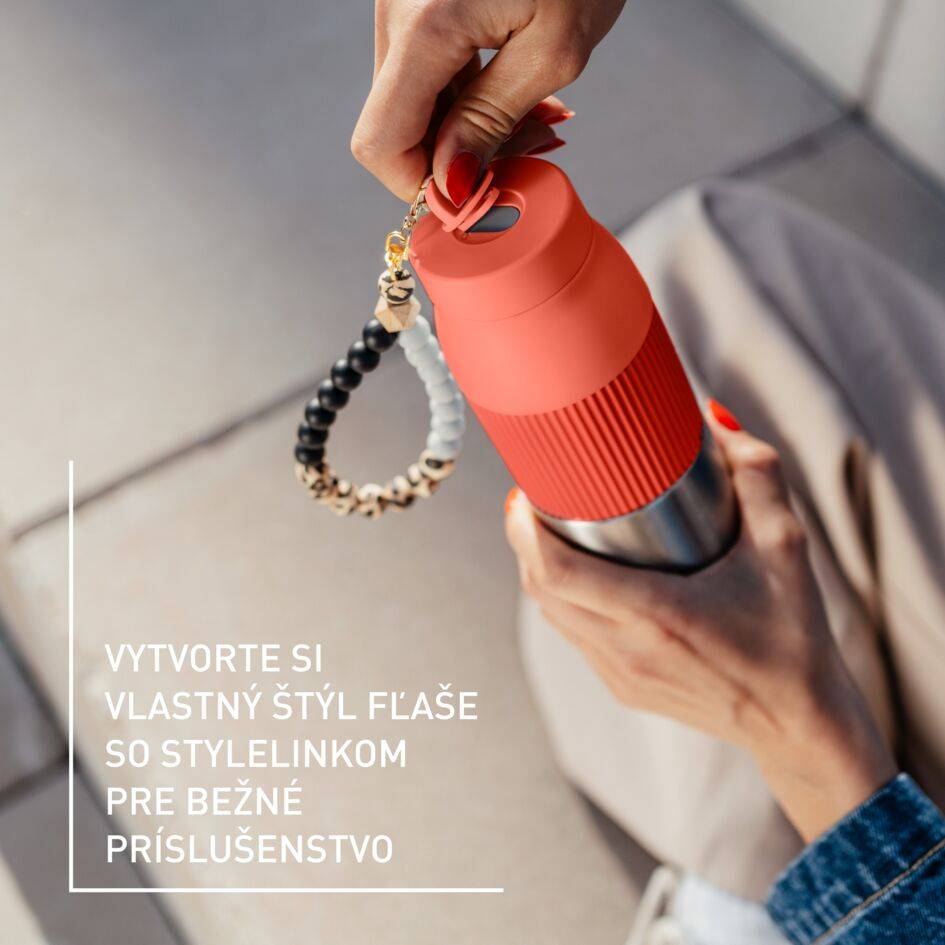 N2193310 beYou Twist termofľaša Tefal 0,7 l oranžová