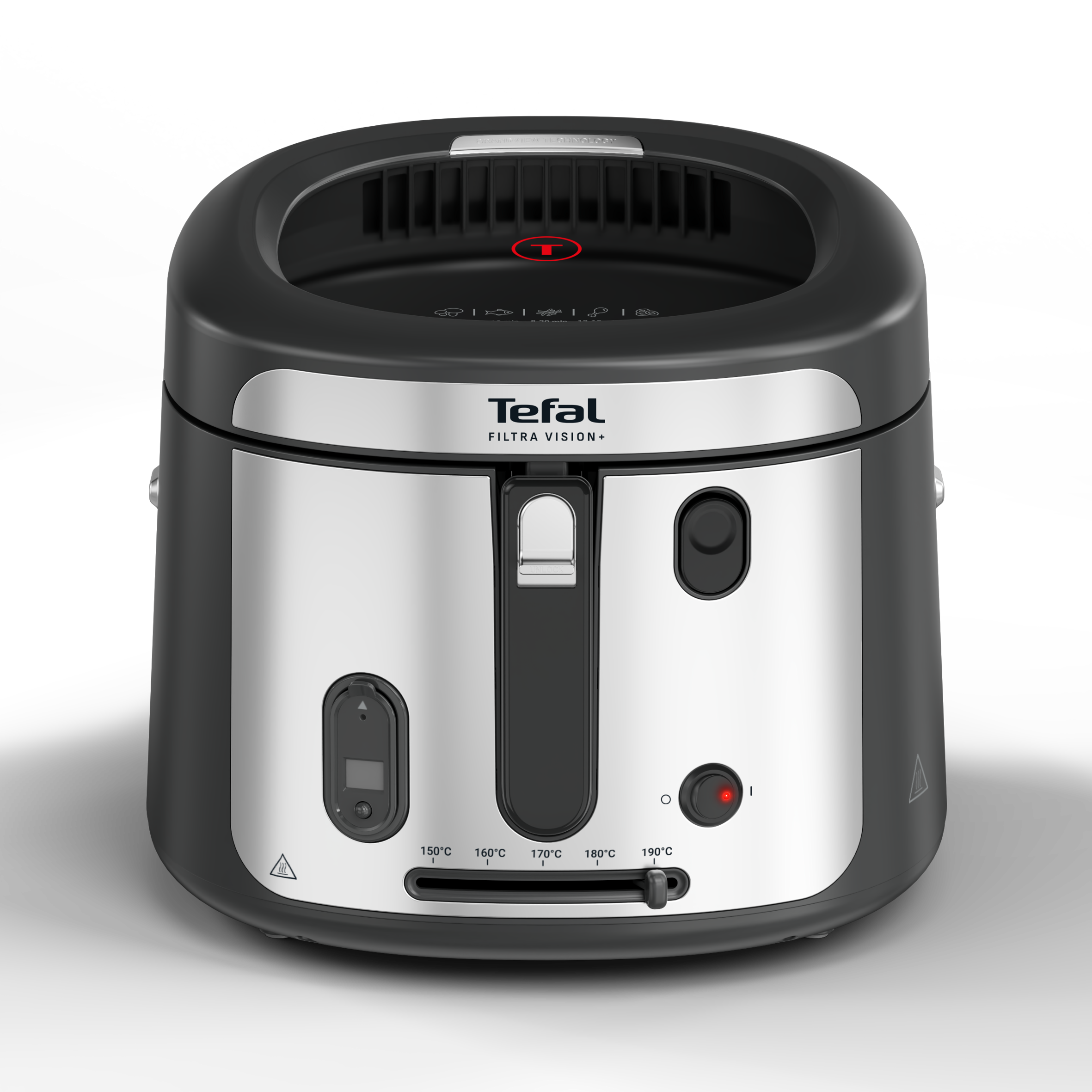 Olejová fritéza Tefal Filtra Vision+, FF2588E0, čierna