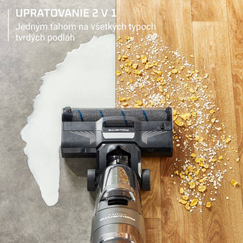Umývačka podláh a vysávač v jednom Rowenta X-Clean 4 Auto Wet & Dry 16 000 PA GZ5037WO