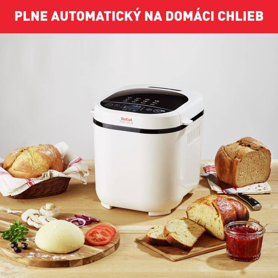 Domáca pekáreň Tefal Pain Doré PF210138 Čierna/Biela
