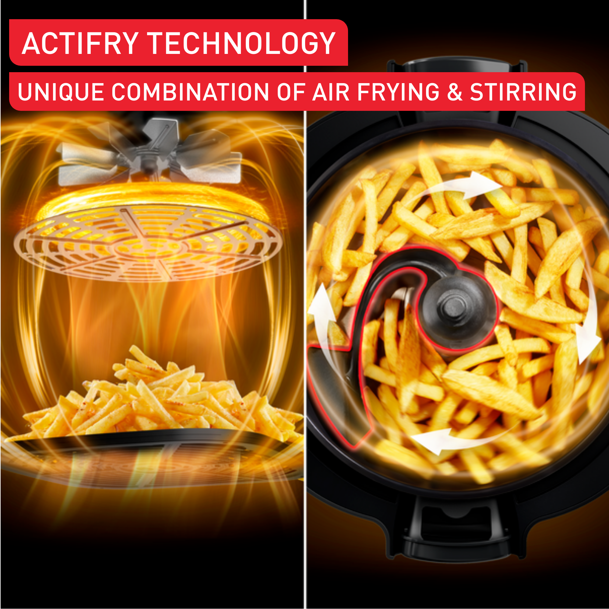 Multifunkčný hrniec a teplovzdušná fritéza Tefal Multicook Actifry MY741CF0