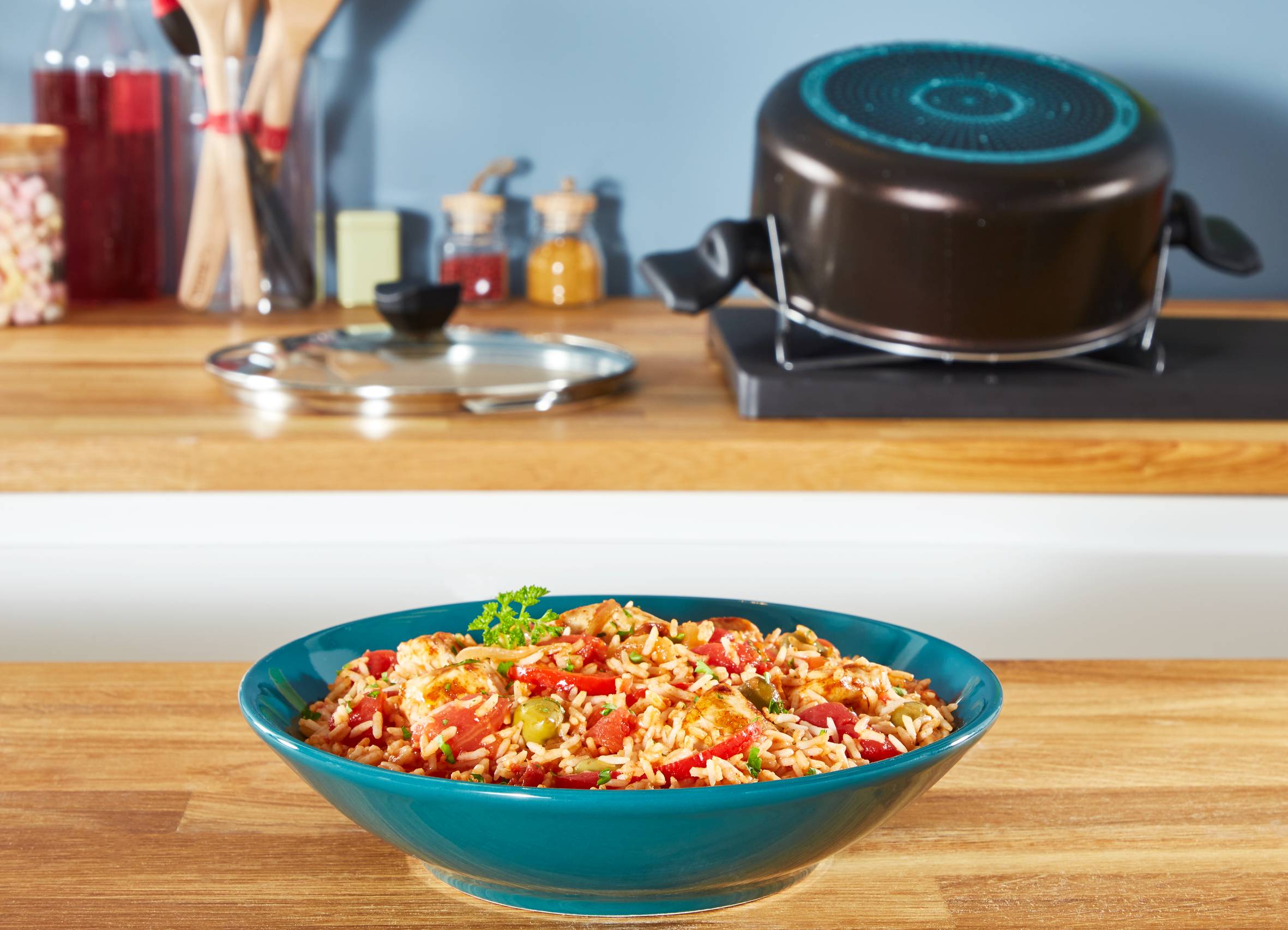 Hrniec s pokrievkou Tefal Simply Clean B5674653 24 cm