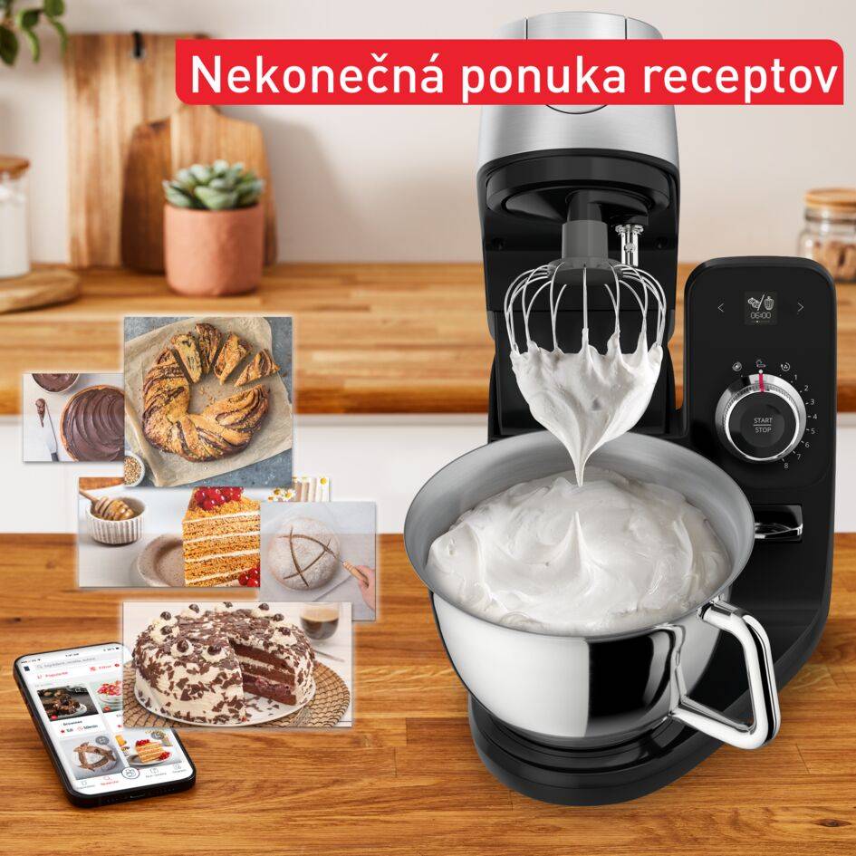 Kuchynský robot Tefal Coach QB900838 čierna