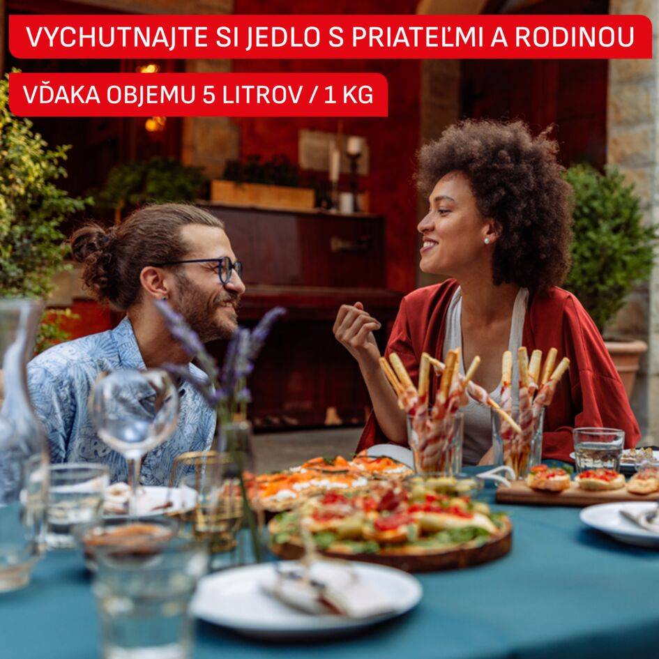 Teplovzdušná fritéza Tefal Easy Fry POP 5L EY2454E0 Eukalyptová