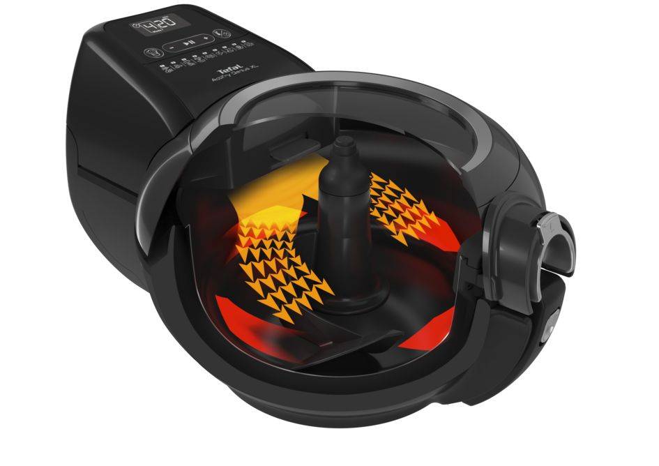 Teplovzdušná fritéza Tefal ActiFry Genius XL AH960830 Čierna