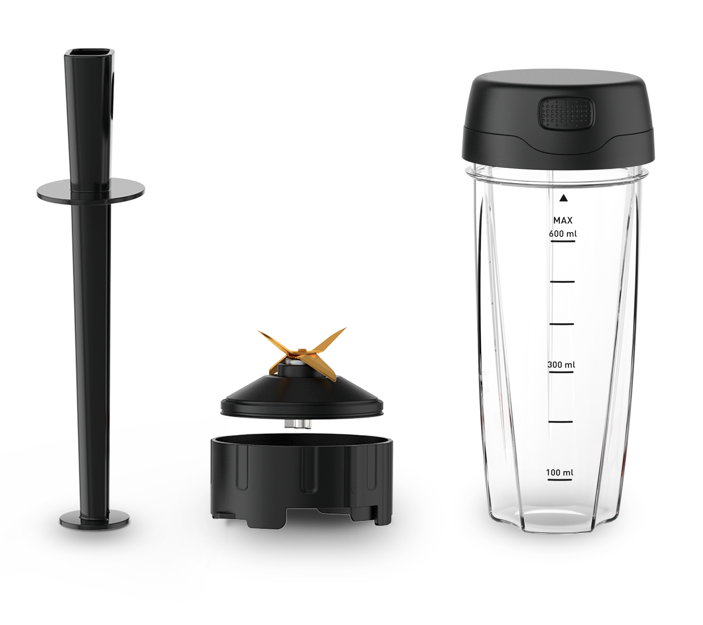 Stolný vysokorychlostný mixér Tefal InfinyMix+ BL91HD31 Strieborný/Čierny