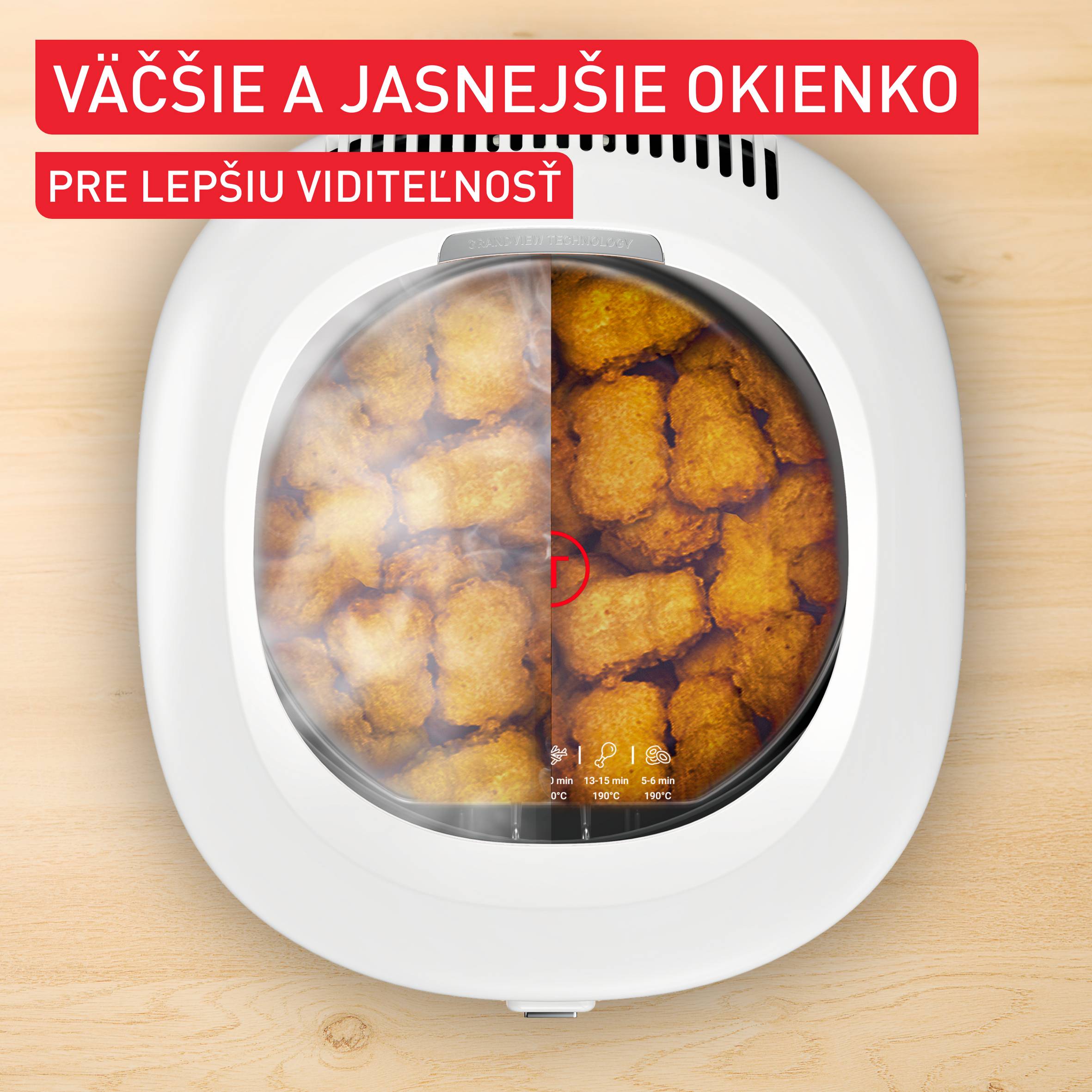 Olejová fritéza Tefal Filtra Vision FF2541E0 Biela
