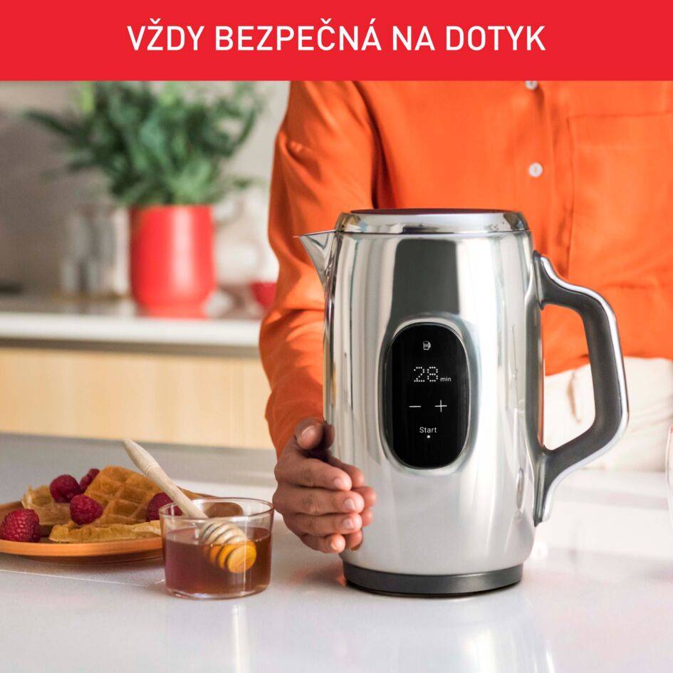 Rýchlovarná kanvica Tefal Majestuo KI883D10 Nerezová 1,5 l