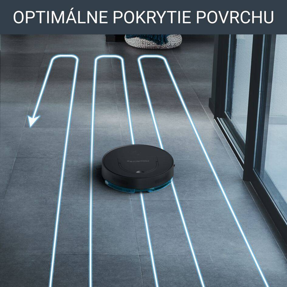 Robotický vysávač Rowenta X-Plorer S130 AI Animal & Allergy 4v1 Laser & Camera 8cm RR9075WH