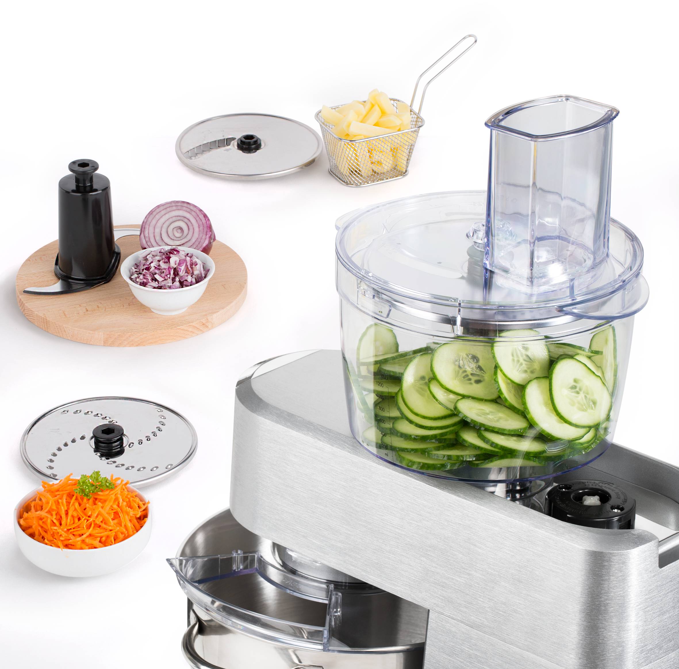 Kuchynský robot Tefal Masterchef Grande QB813D38 Nerezový