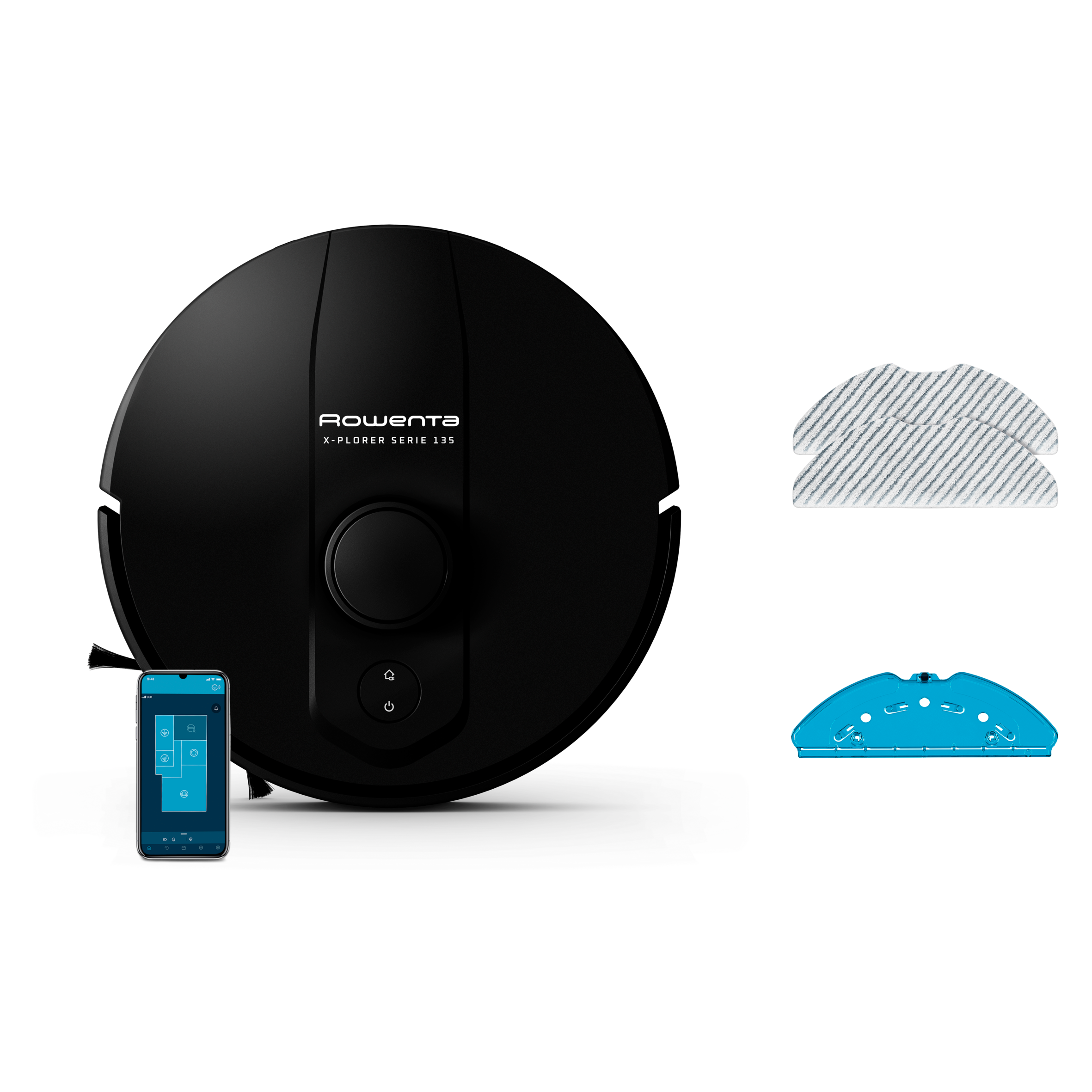 Robotický vysávač Rowenta X-Plorer S135 Detect 5000 PA RR91C5WH