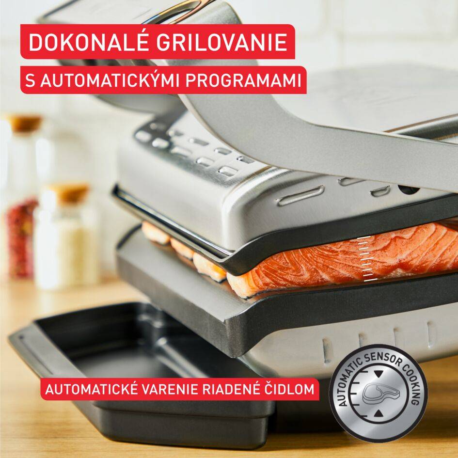 Grilovacie platničky plancha pre Tefal OptiGrill+ XL, XA729810