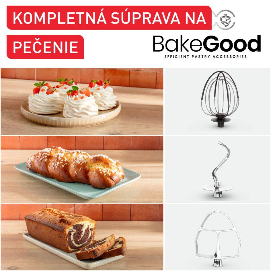 Kuchynský robot Tefal Bake Partner QB525838 Čierny