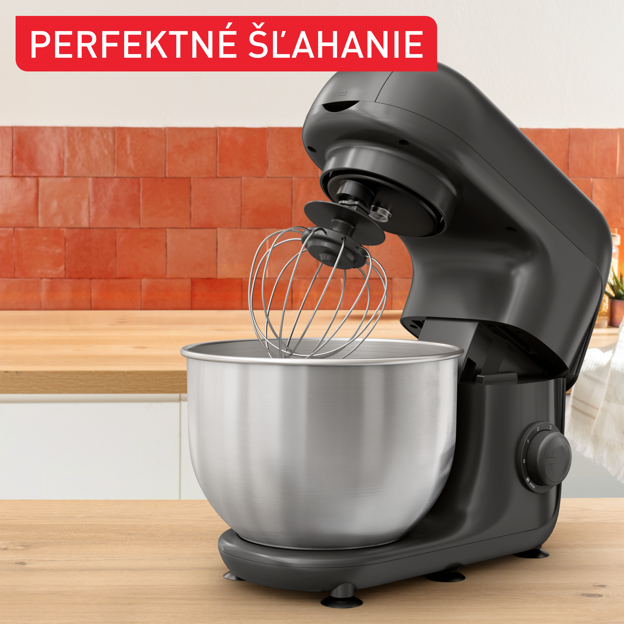 QB161H38 Bake Essential kuchynský robot Tefal čierny