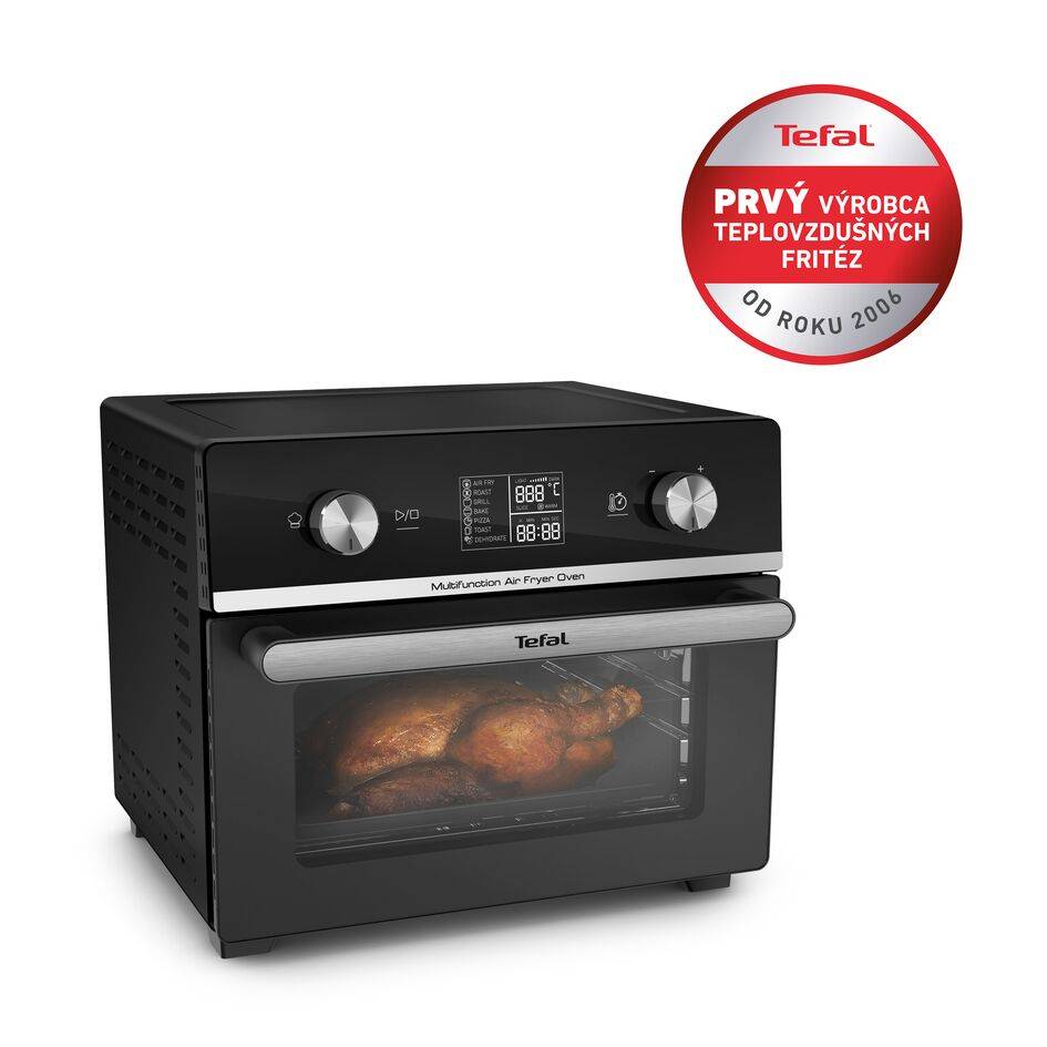 Veľká rodinná teplovzdušná fritéza a multifunkčná rúra Tefal Easy Fry 20 l FW605810