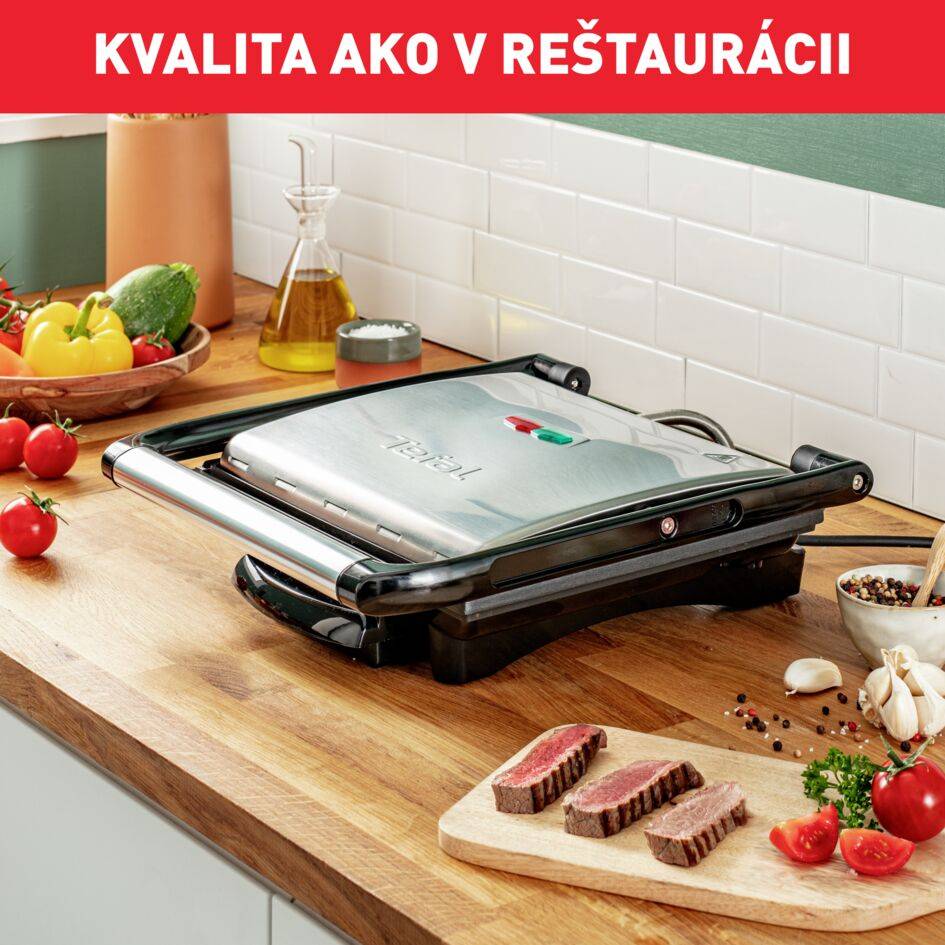 Elektrický gril Tefal Inicio GC241D38 Nerezový