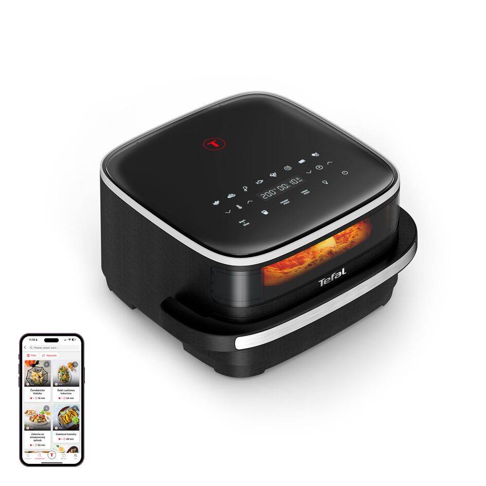 Teplovzdušná fritéza Tefal Easy Fry XL Surface FW4018E0 Čierna