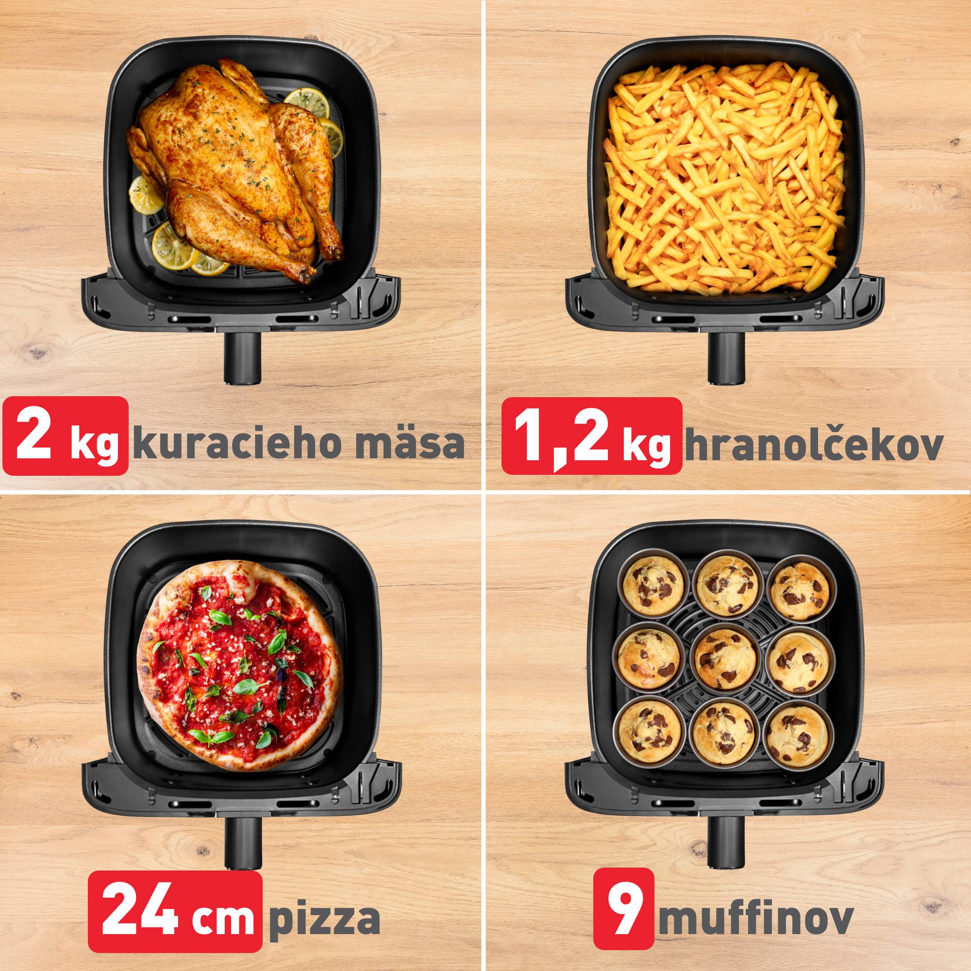 Teplovzdušná fritéza Tedal Easy Fry Mega, 7,5 l, EY855AE0, krémová