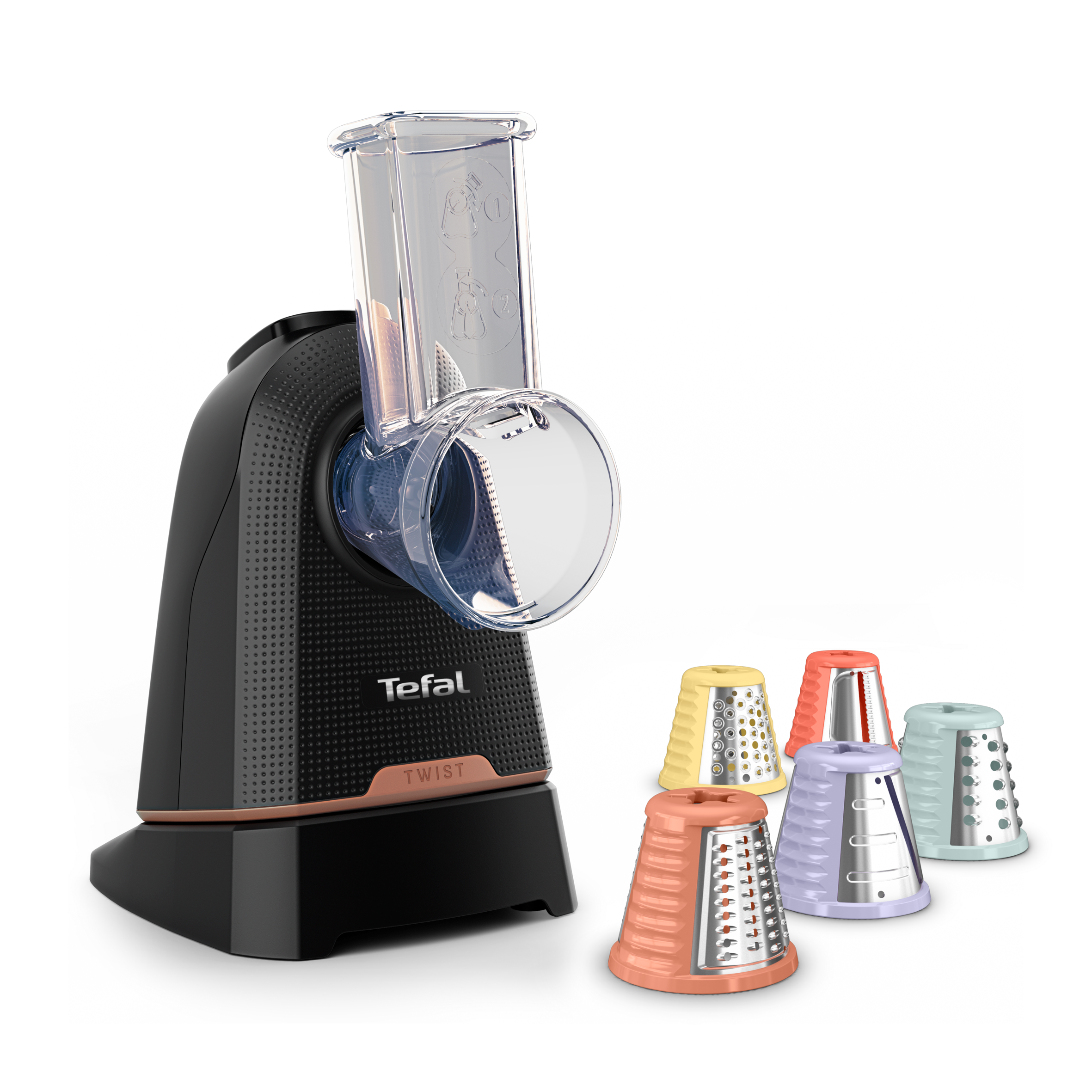 Elektrický strúhač Tefal Fresh Express Twist DN8658E0