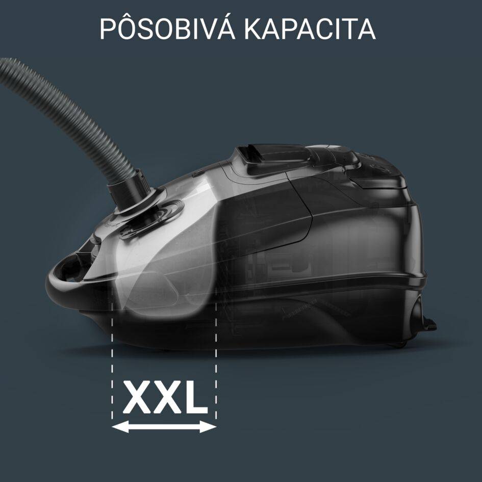 Vreckový vysávač Silence Force Allergy+ 57dB Total Clean RO7487EA