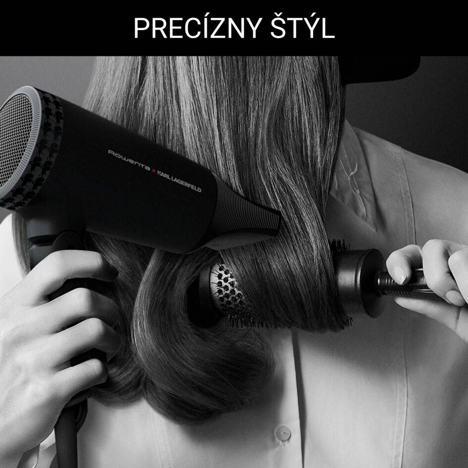 Sušič vlasov ROWENTA x KARL LAGERFELD Express Style CV184LF0 