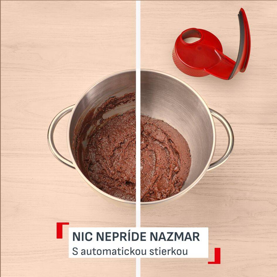 Bake Partner +, kuchynský robot, 1100 W motor, 5 všestranných nástavcov