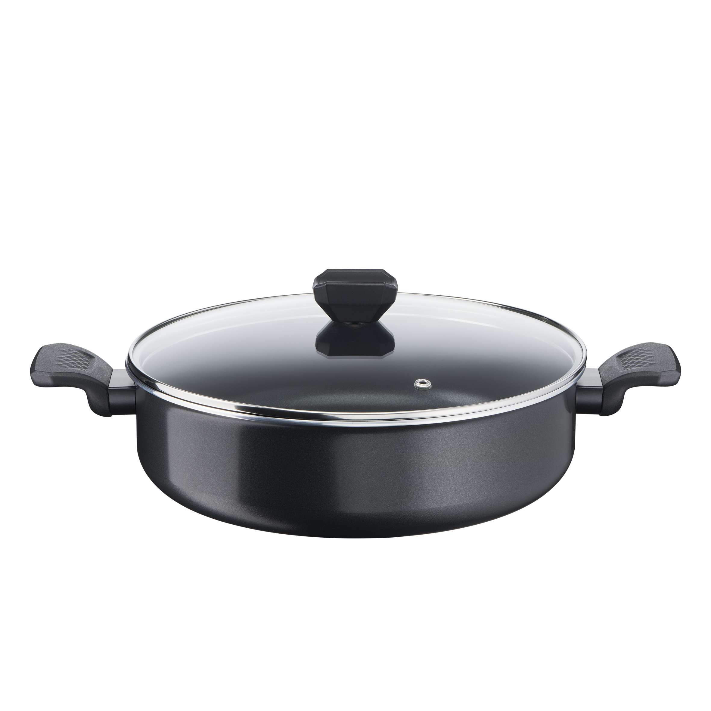 Nízky kastról s pokrievkou Tefal Simply Clean B5677253 28 cm