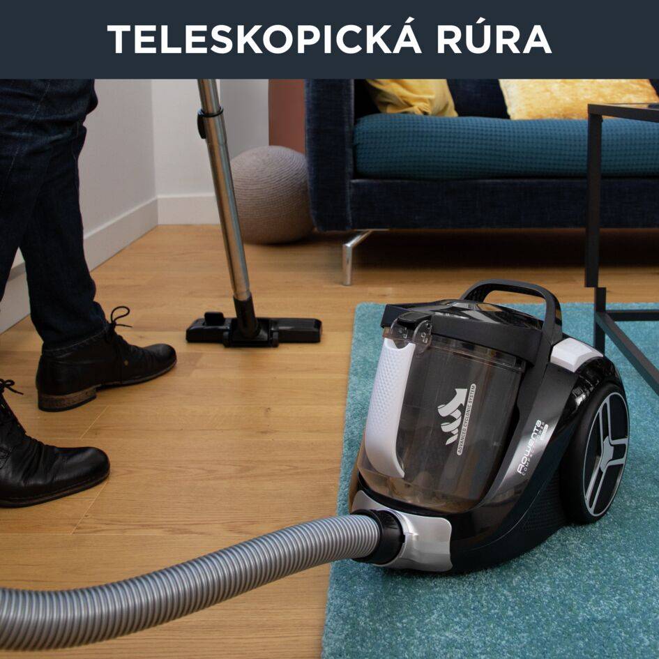 Bezvreckový vysávač COMPACT POWER CYCLONIC RO4825EA