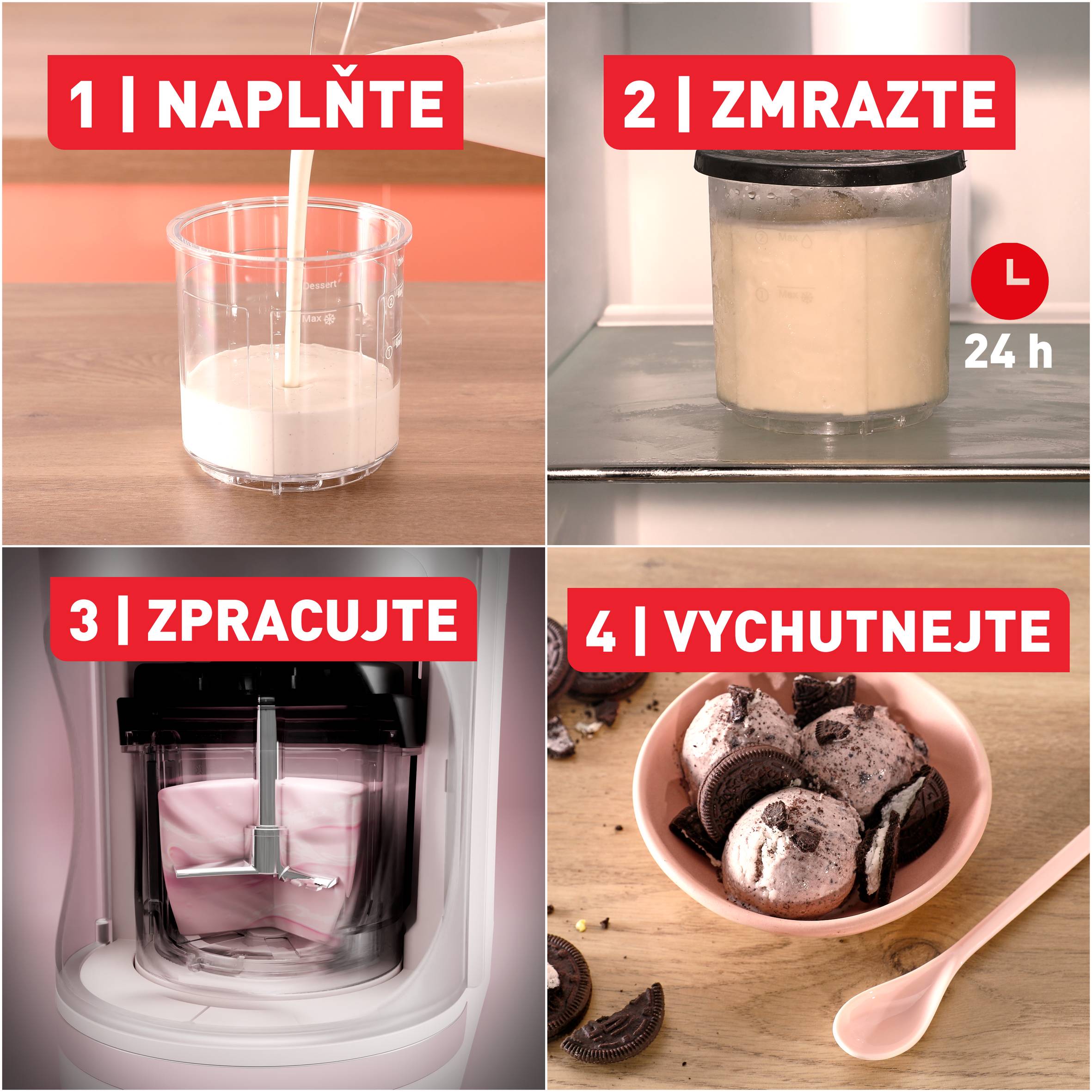 Zmrzlinovač Tefal Dolci IG602AE0