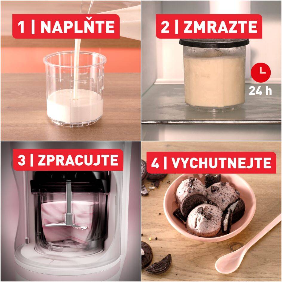 Zmrzlinovač Tefal Dolci IG602AE0