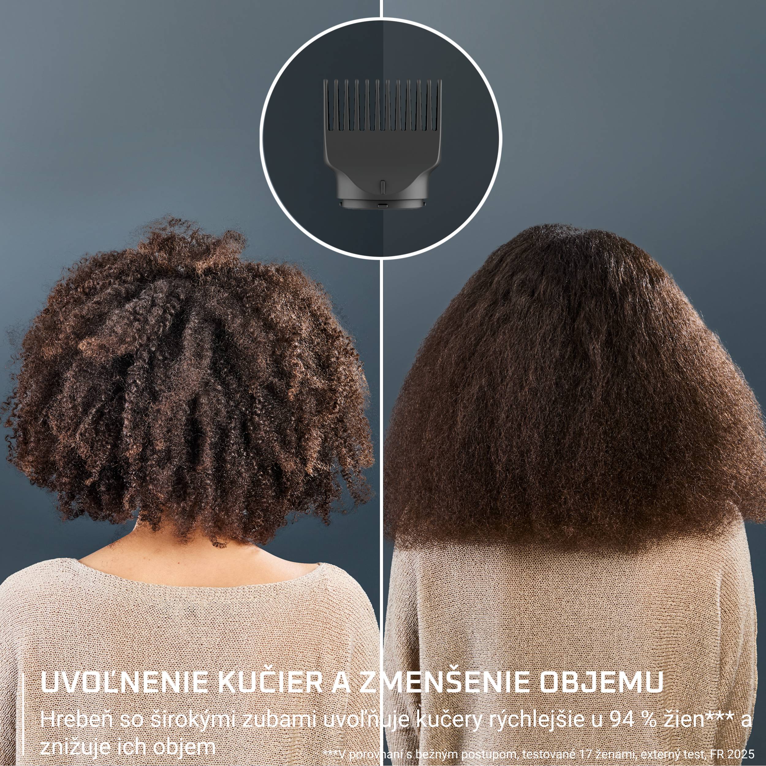 Teplovzdušný difuzér, Rowenta Curl Harmony CV7D30E0